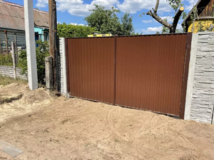 Металлические ворота и калитки