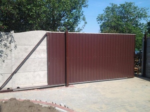 Металлические ворота и калитки