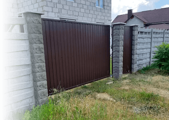 Купить забор, ворота и калитки в Гомеле от производителя