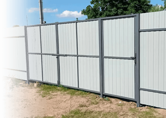 Купить забор, ворота и калитки в Гомеле от производителя